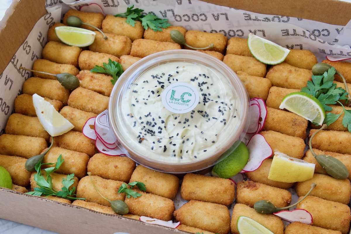 Caja de Croquetas de Atún La Cocotte Catering y Comidas Para Llevar